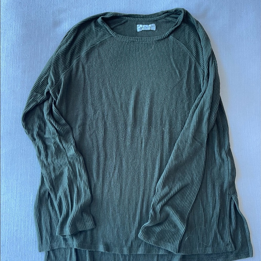 Velvet Green Long Sleeve
